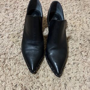 Charles By Charles David Black Studded Booties